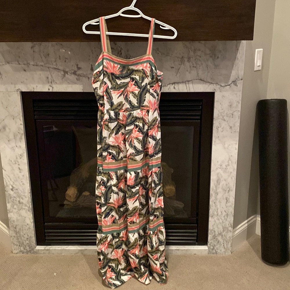 NWT- Loft floral maxi dress-2